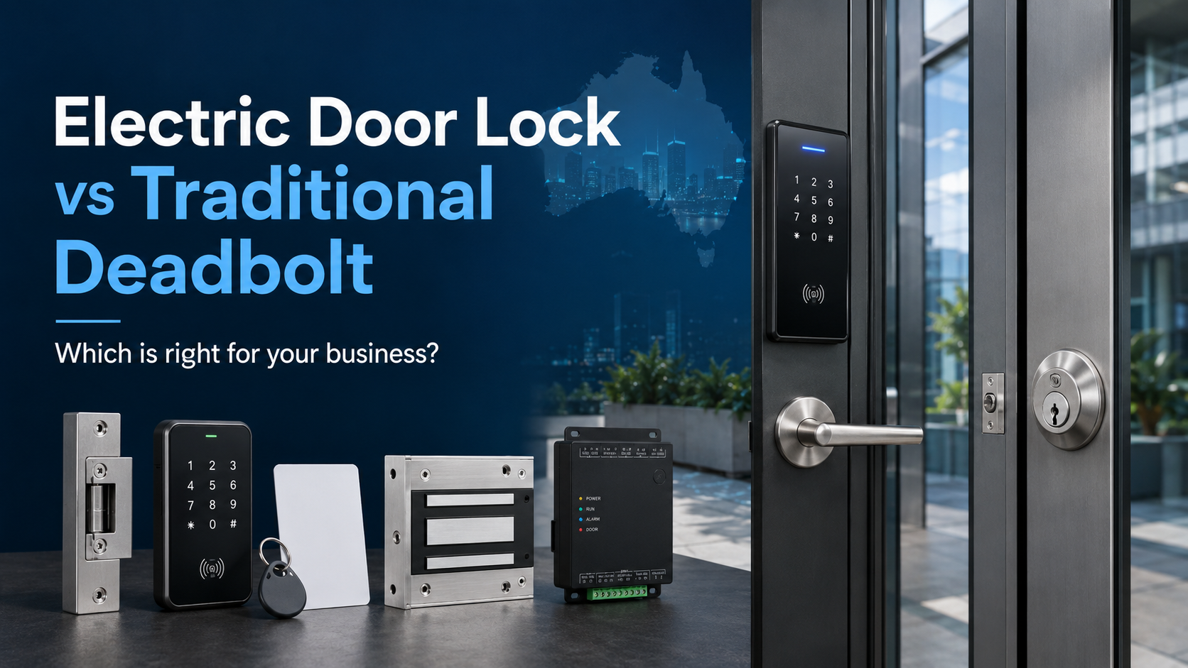 Electric Door Lock vs Traditional Deadbolt: Which Is Right for Your Business?
