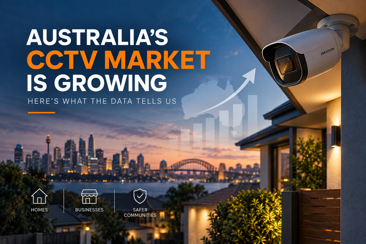 How CCTV Kit Sales Grew 65% in a Year and What the Data Tells Us About Australia's Security Boom