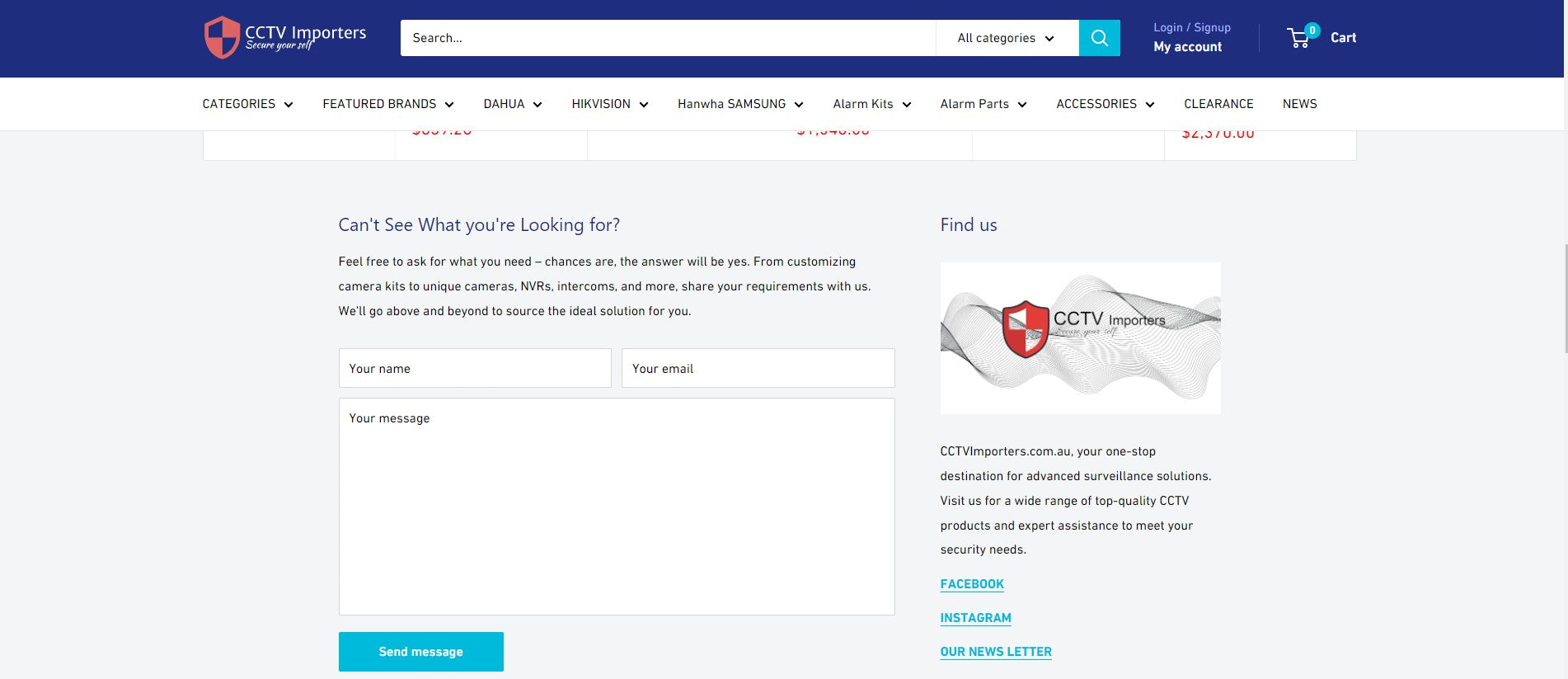 Customizing Your Security: A New Feature at CCTVImporters.com.au