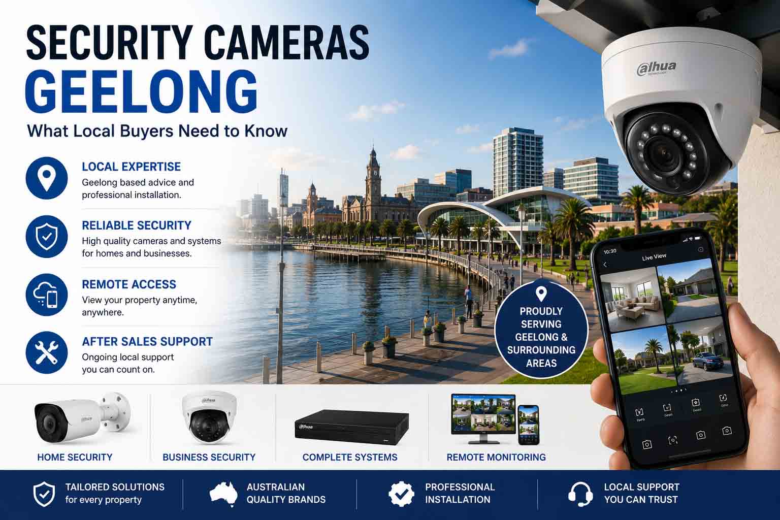Security Cameras Geelong: What Local Buyers Need to Know