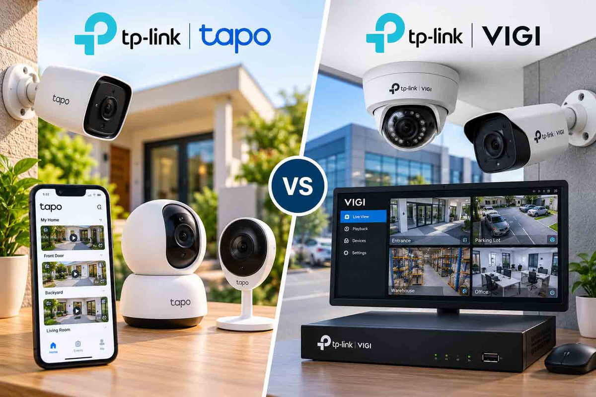 TP-Link Tapo vs VIGI: Which TP-Link Camera Range Is Right for You?