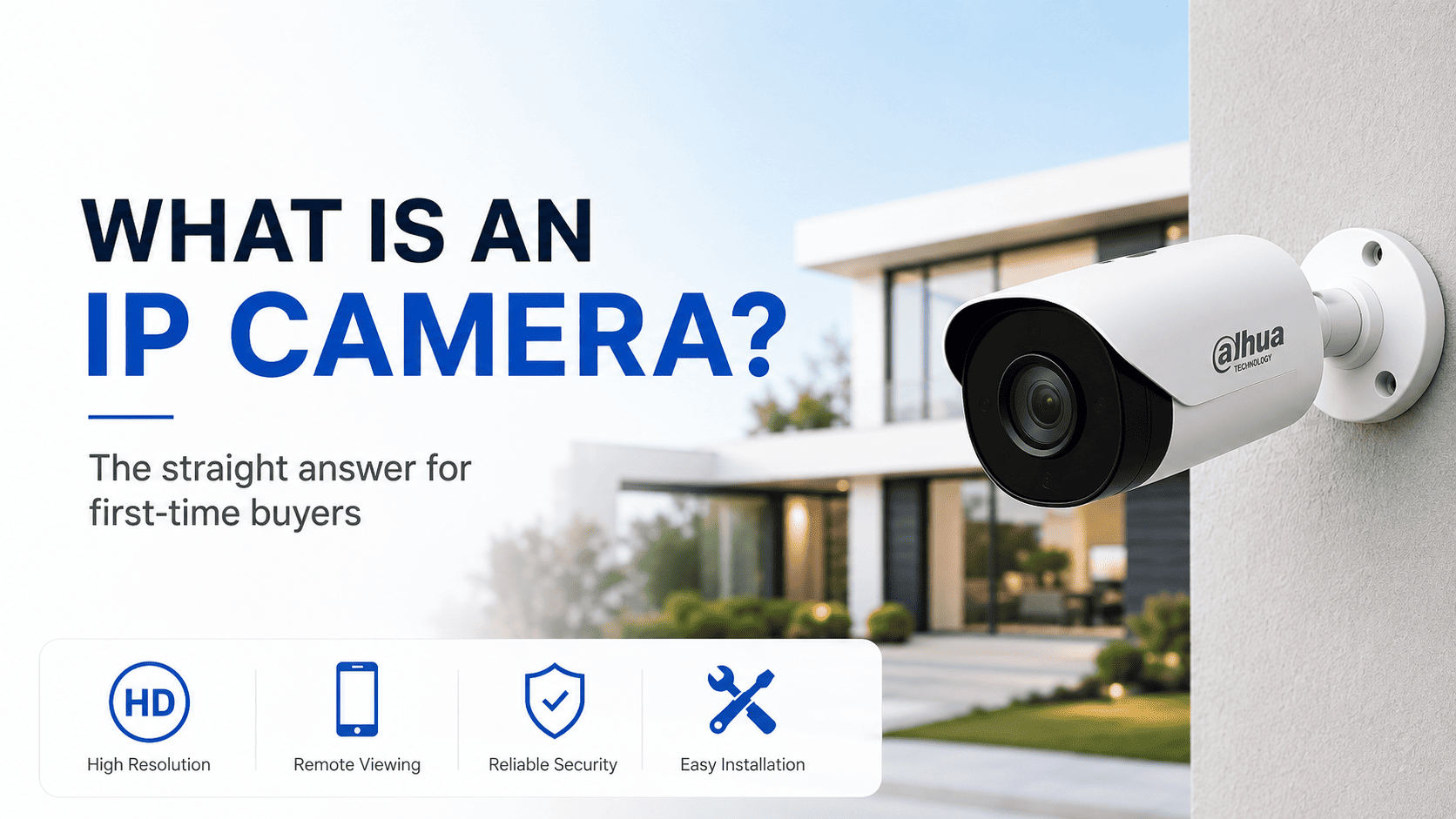 What Is an IP Camera? The Straight Answer for First-Time Buyers