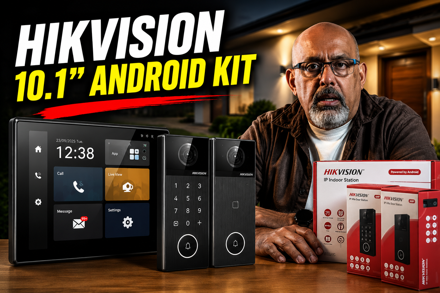 Hikvision's New 10.1" Android Video Intercom Kit Review – DS-KH9570-WTE1/S with DS-KV6114-WBE1 & DS-KV6124-WBE1