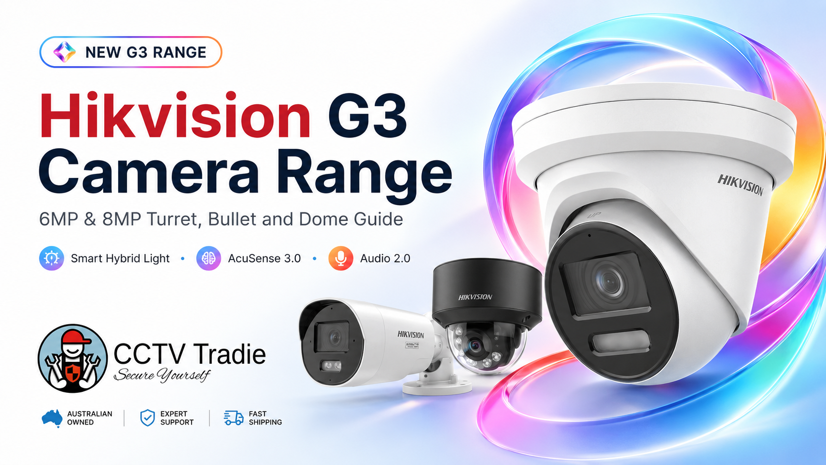 NEW Hikvision G3 CCTV Camera Range: 6MP and 8MP Camera Guide for Australia and New Zealand
