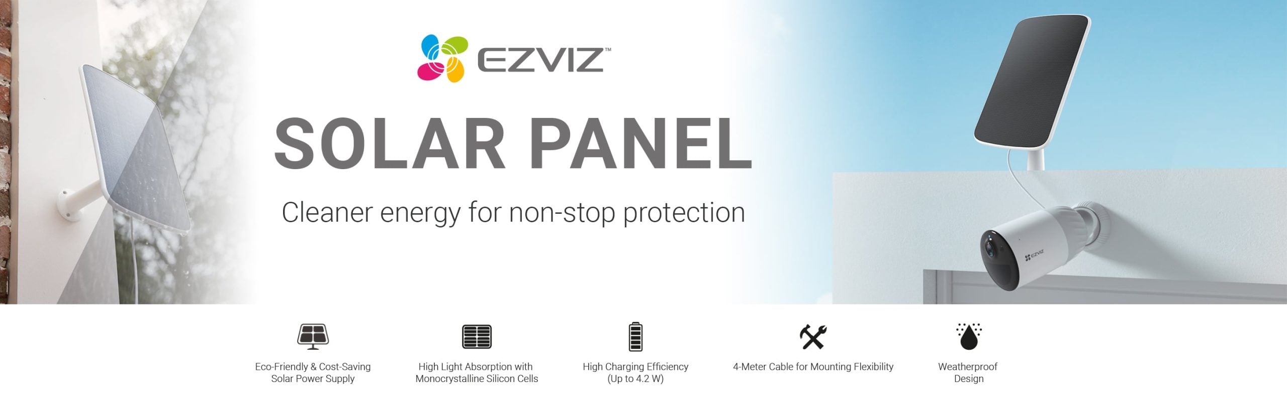 EZVIZ Solar panels