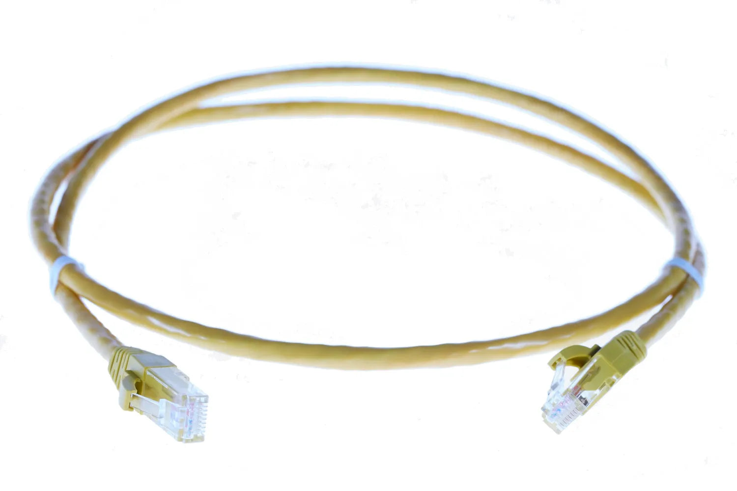 0.75m RJ45 CAT6 Ethernet Network Cable – Yellow | High-Speed | 100% Copper | PVC Jacket | Snag-Free | RCM Certified