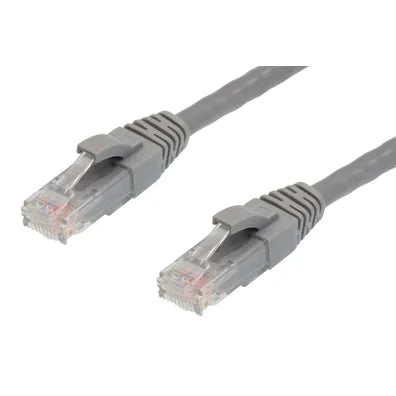 4Cabling 15m RJ45 CAT6 Ethernet Network Cable – Grey | High-Performance Gigabit LAN Patch Lead | SKU: 004.002.9020