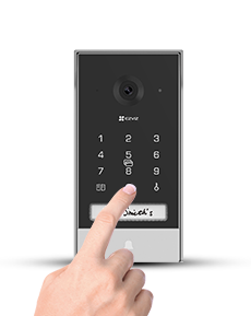 EZVIZ EP7 Smart Home Video Doorphone | Solar-Powered, 2K Video, Wi-Fi Connectivity | Easy Remote Unlock &amp; 7” Touchscreen