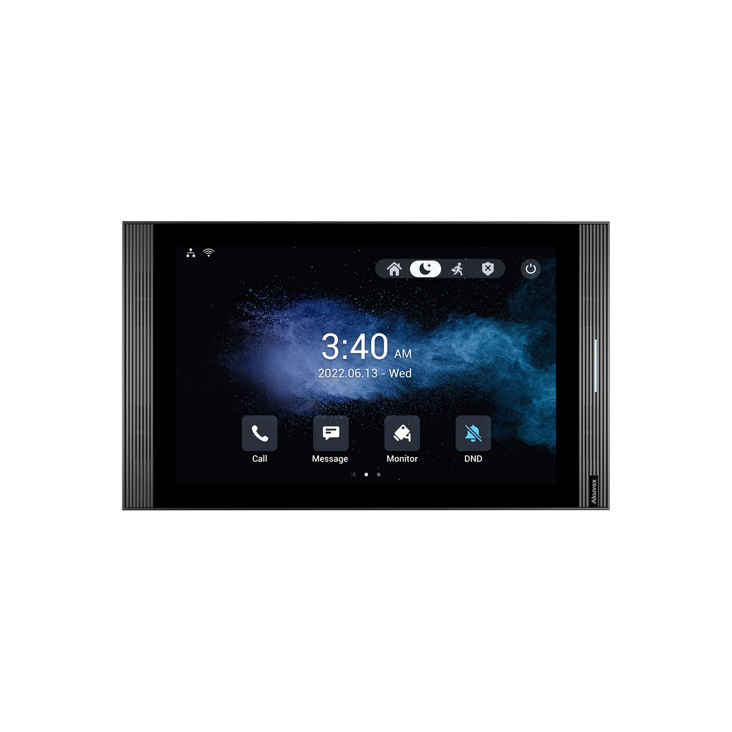 Akuvox S567W 10″ Android 12 Indoor Monitor – Wi-Fi 6, Touchscreen, Smart Voice Assistant & Surface Mount (Grey) SKU:S567W-SEC