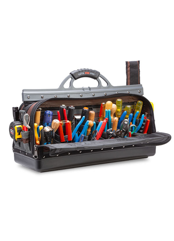 VETO PRO PAC XXL-F Contractor Series Tool Bag – Extra-Large Closed-Top for Long Tools