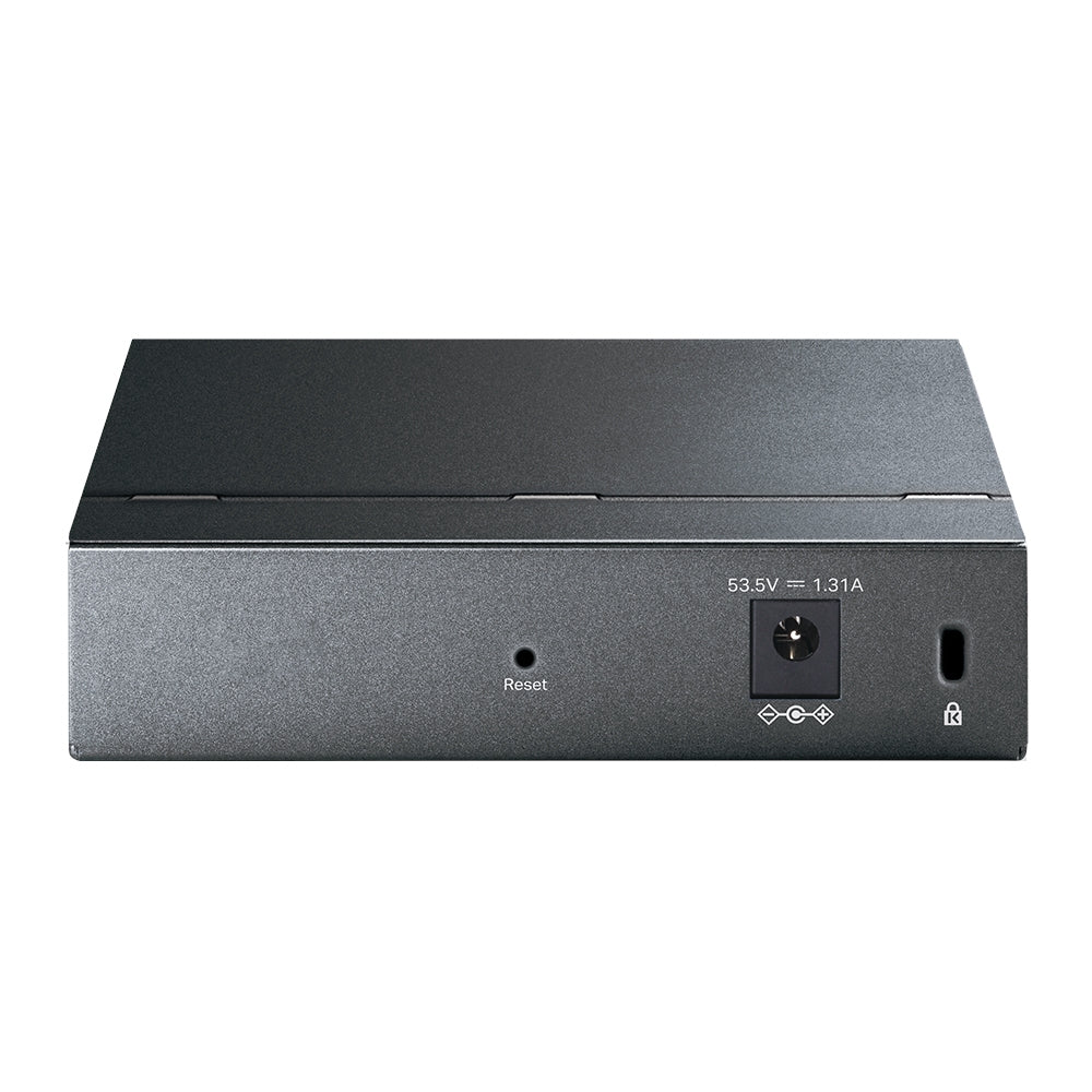 TP-Link TL-SG105PE 5-Port Gigabit Easy Smart Switch with 4-Port PoE+ | Silent Fanless Design, 65W PoE Budget, VLAN & Web Management