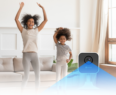 EZVIZ H1c Smart Home Wi-Fi Camera | 1080p HD Indoor Security | Motion Detection | Two-Way Talk | H1C-AU