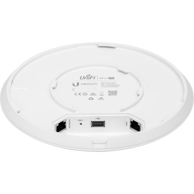 UBIQUITI UAP-AC-PRO INDOOR & OUTDOOR High-Performance Dual-Band WiFi Access Point – WHITE