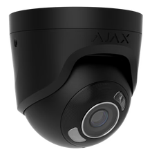 AJAX#126261 Ajax 5MP 2.8mm Turret HL IP Security Camera – White / Black