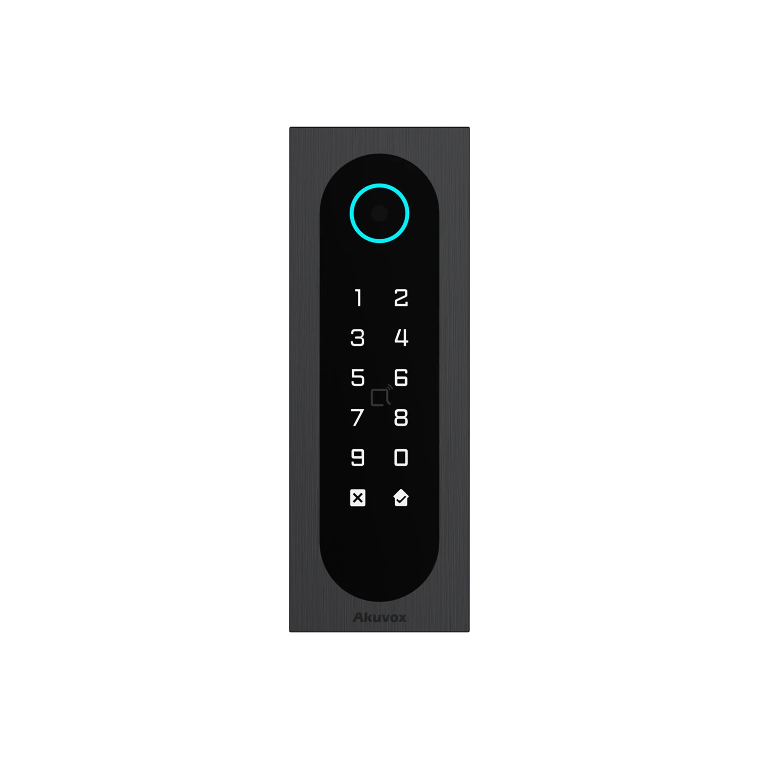 Akuvox A08S Access Control Terminal – Compact IP65/IK09 Reader with QR, Bluetooth, PIN & RFID, Wiegand/OSDP Protocols, Surface & Flush Mount