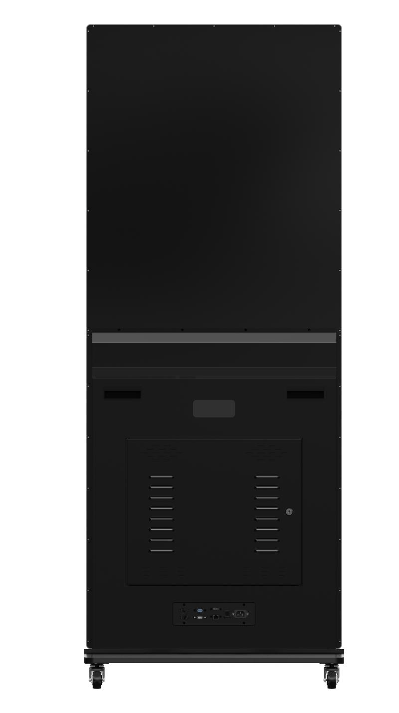Hikvision DS-D6055UN-D/S 55" 4K UHD Slim Floor Standing Digital Signage Display | Android 13 Digital Advertising Kiosk