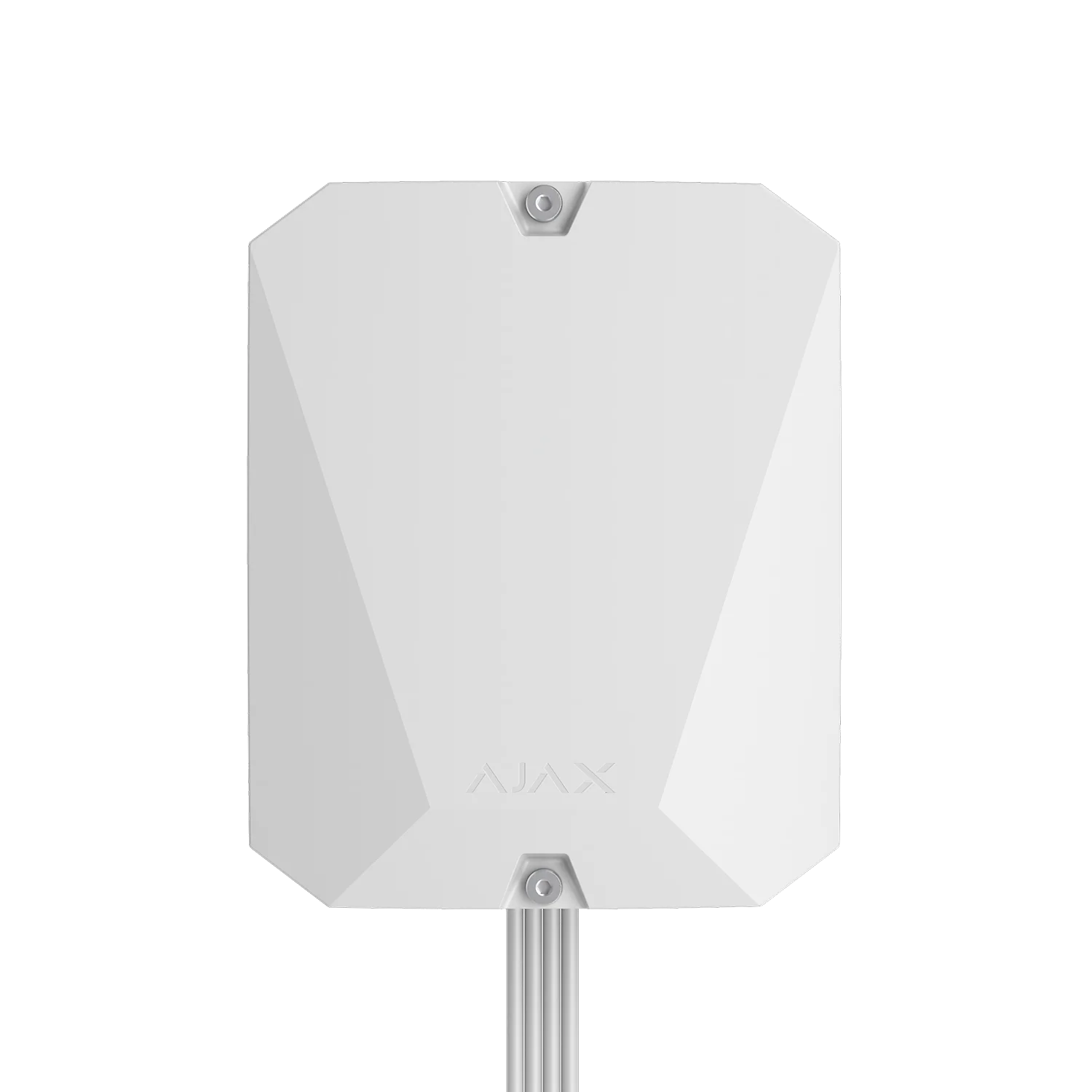 AJAX#44409 Ajax Superior MultiTransmitter Fibra | 18-Zone Wired Detector Integration Module | Fibra Alarm Expansion Module White / Black