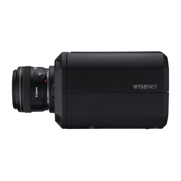 Hanwha Vision HV-TNB-9000 8K AI Network Box Camera – Canon EF Lens Compatible, HDMI Output, AI Analytics T Series