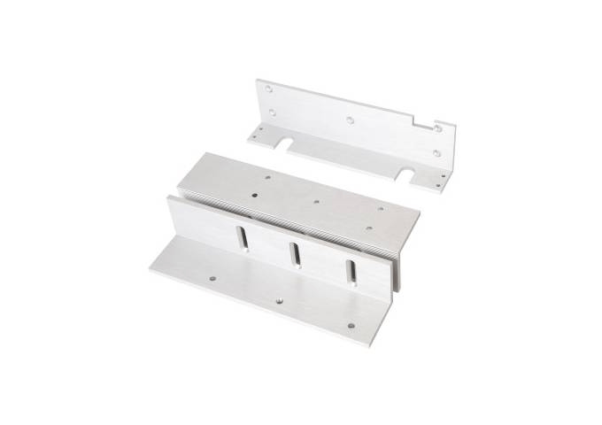 LOX AMZB1-LP L&Z bracket for EM5700 and EM5000 magnetic locks, metal lock part with mounting features