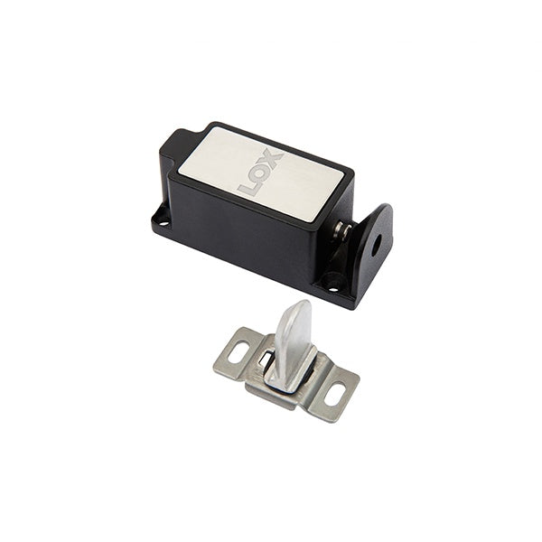LOX CL0001 | Surface Mount Cabinet Lock – Non-Monitored – Dual Voltage (12/24VDC) – 150 kg Holding Strength – Manufacturer’s Warranty Applied