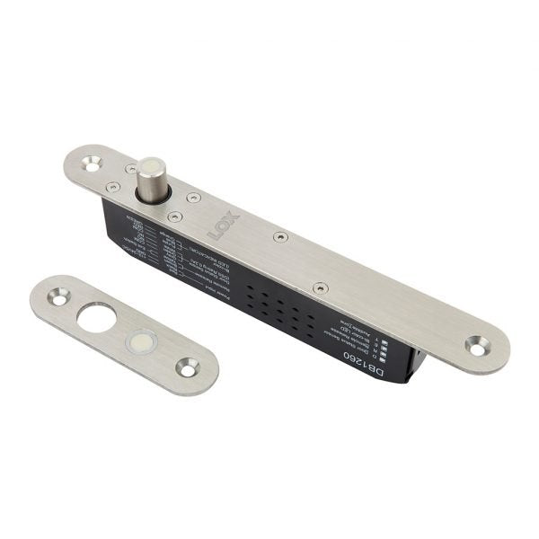 LOX DB1260PTL | Mortise Mount Electric Drop Bolt – Narrow Style – Power to Lock (Fail Safe) – Dual Voltage (12/24VDC) – 300 kg Holding Strength – Manufacturer’s Warranty Applied