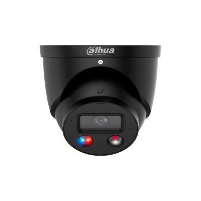 *SPECIAL OFFER Dahua IPC-HDW3449H-AS-PV 4MP Smart Dual Illumination Eyeball WizSense Camera – Active Deterrence, Built-in Siren, Two-Way Audio, IP67, PoE