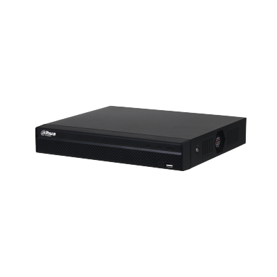 大华 TiOC 安全系统 8x 6MP 子弹头摄像机（黑色），8CH WizSense NVR + HDD (DH-IPC-HFW3649T1-AS-PV-ANZ-BLK)