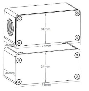 FSS1-S | High Security Surface Mount Door Monitoring Sensor – SCEC SL4 & UL 634 Level 2 Approved – IP67 Rated – Manufacturer’s Warranty Applied