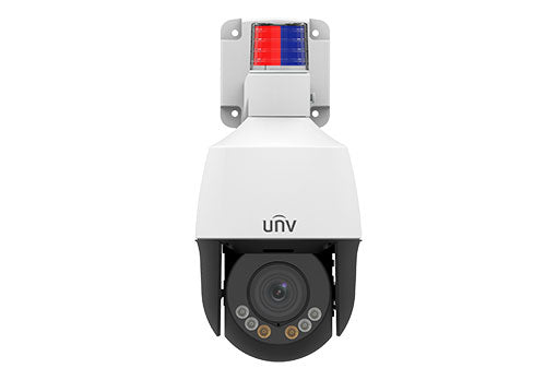 Uniview IPC675LFW-AX4DUPKC-VG 5MP LightHunter 主动威慑迷你 PTZ 摄像机