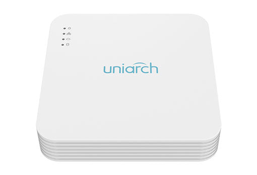 Uniarch U-NVR-104LX-P4 4CH 4K/5MP H.265 NVR with PoE Switch