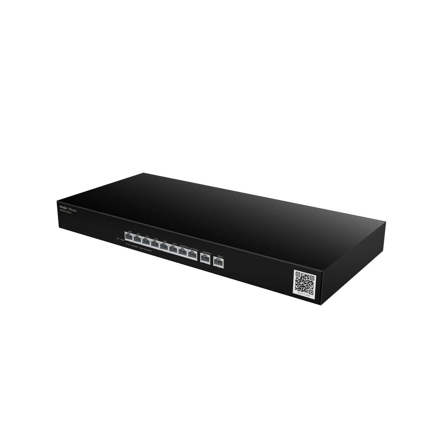 RG-EG310GH-E Reyee 10-Port High-Performance Cloud Managed Office Router | 1.5Gbps Enterprise VPN Gateway