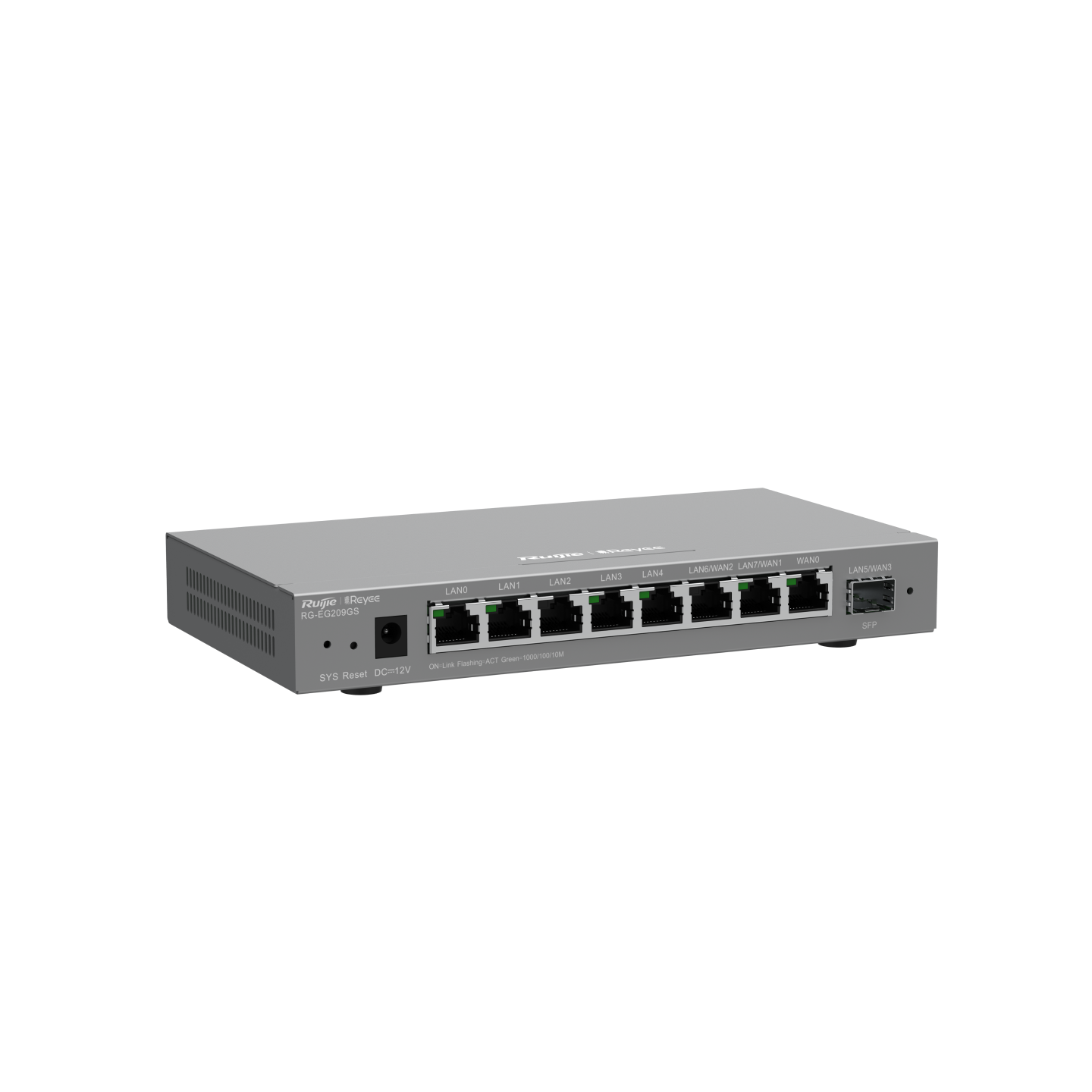 RG-EG209GS Reyee 9-Port Gigabit Cloud Managed SFP Router | Multi-WAN Business Router with SFP Connectivity