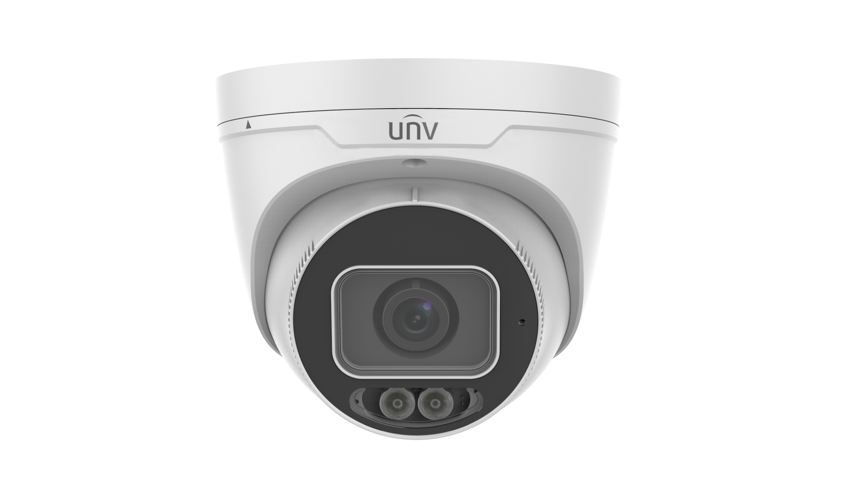 PRIME-III Series 8MP/4K IP CCTV Camera (White) - AI-Enhanced with Color Hunter IR IPC3638SE-ADF28K-WL-I0