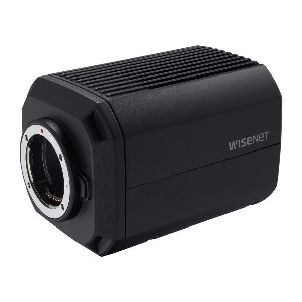 Hanwha Vision HV-TNB-9000 8K AI Network Box Camera – Canon EF Lens Compatible, HDMI Output, AI Analytics T Series