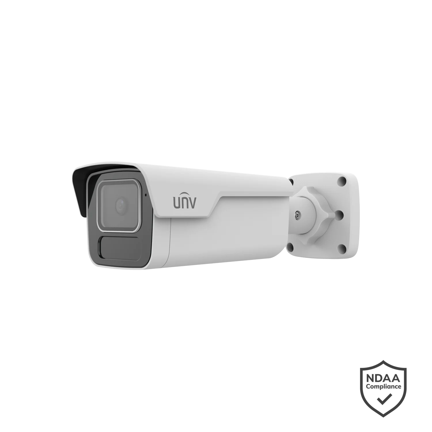 Uniview IPC2B16SS-ADF28K-I1 6MP LightHunter IR Fixed Bullet Network Camera, 2.8mm, SD Card, WDR, IR 80m, Built-in Mic, Prime Series