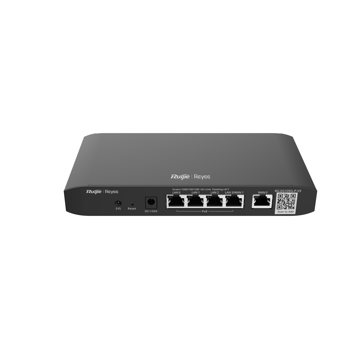RG-EG105GW-X Wi-Fi 6 AX3000 High-Performance All-in-One Wireless Router – SOHO & Small Business Networking