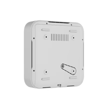 Ajax 16-channel network video recorder (NVR) without HDD in white and black, featuring multiple ports and compact design.