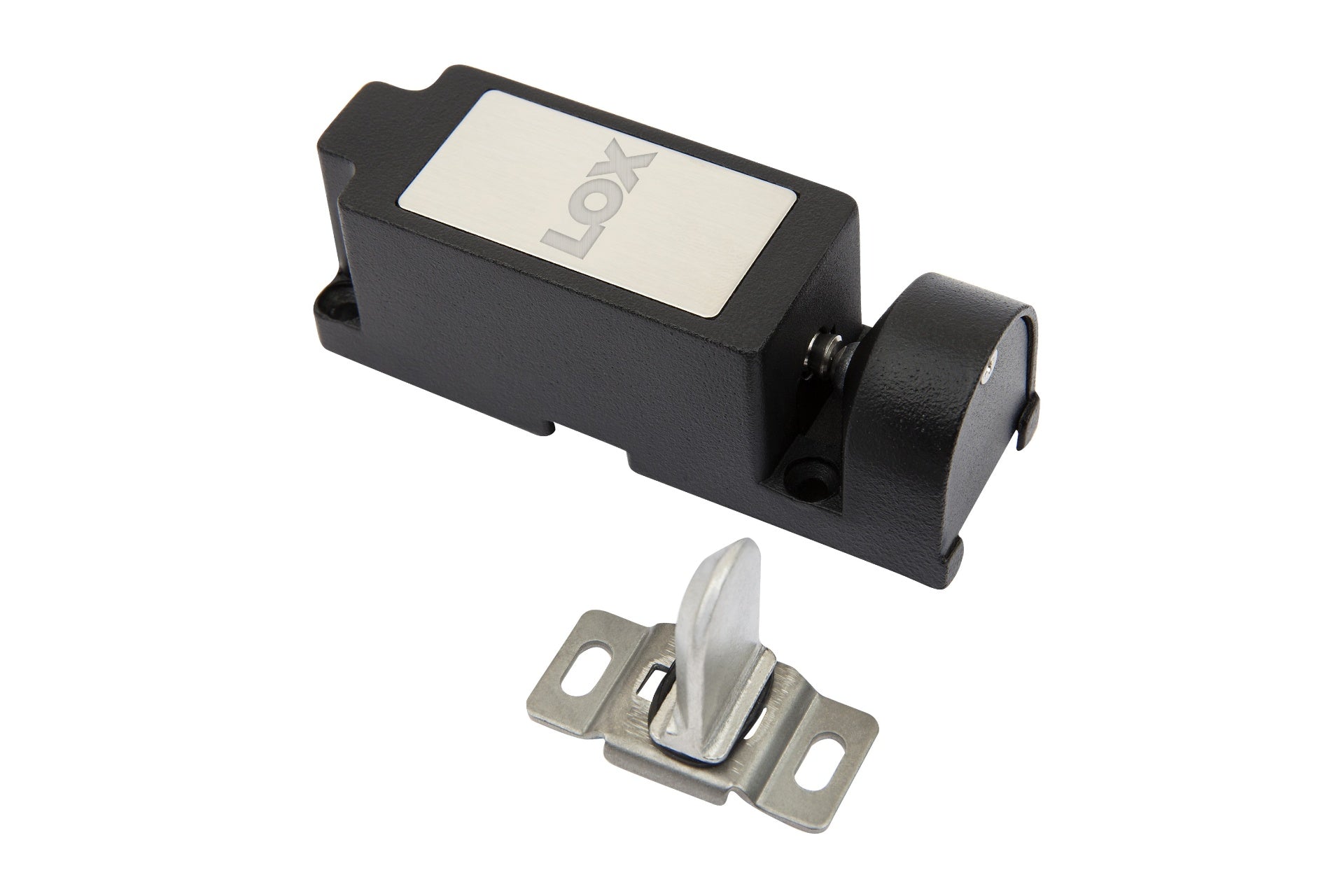 LOX CL0002 | Surface Mount Cabinet Lock – Monitored – Dual Voltage (12/24VDC) – 150 kg Holding Strength – 200 mm Cable – Manufacturer’s Warranty Applied