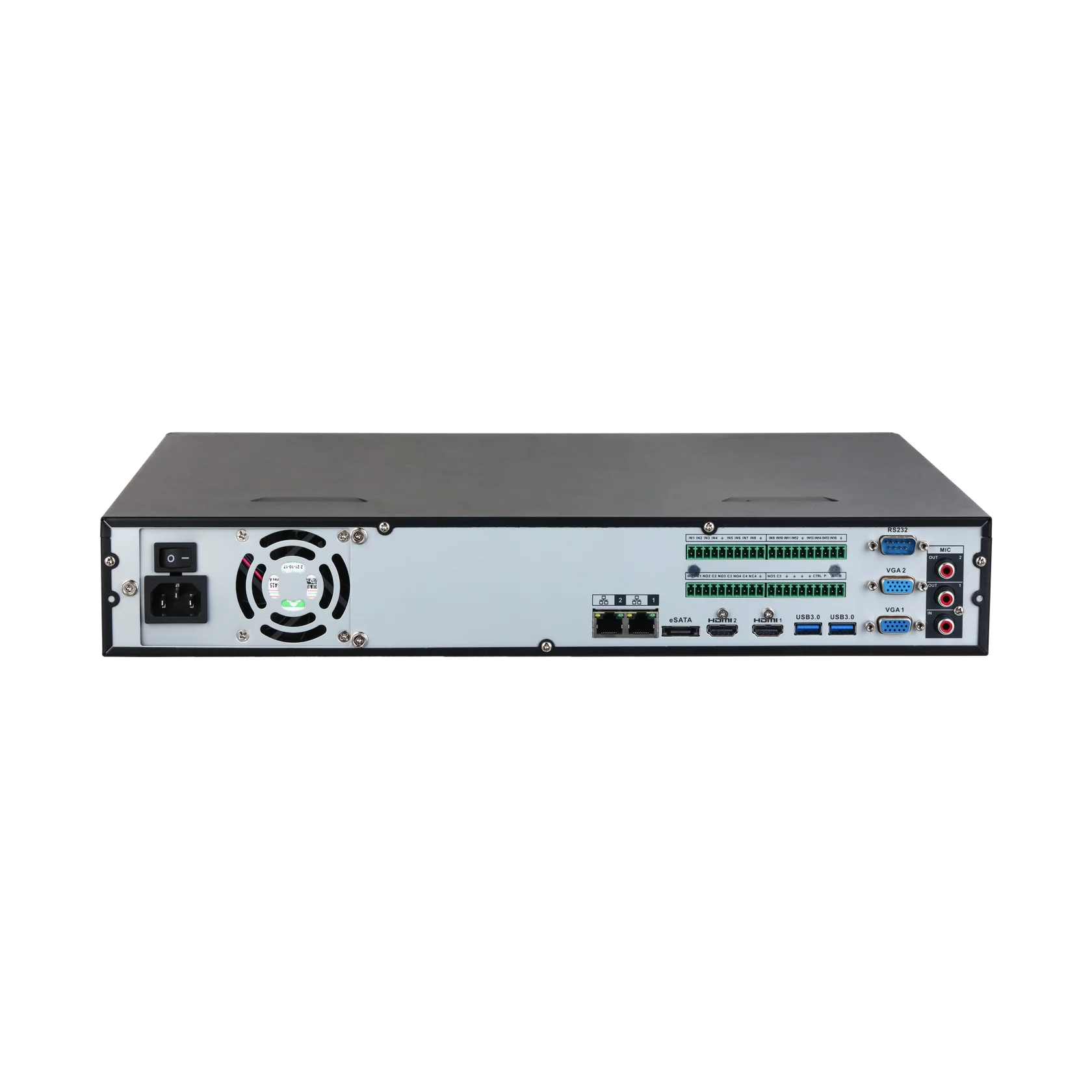 Dahua DHI-NVR5464-AI/ANZ 64-Channel 1.5U 4HDD WizSense Network Video Recorder with AI Analytics & 384 Mbps Bandwidth