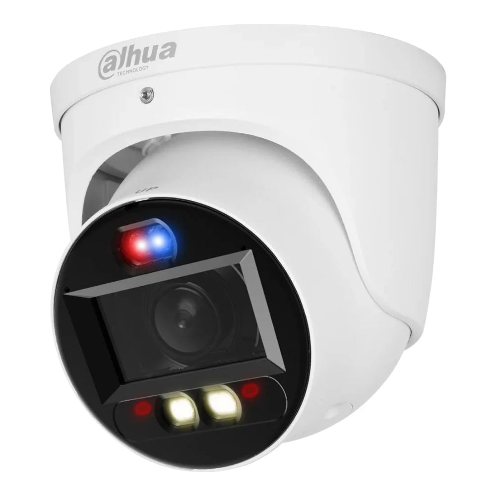 Dahua DH-IPC-HDW3649H-ZAS-PV-ANZ 6MP TIOC 2.0 Active Deterrence Turret Motorised CCTV IP Camera