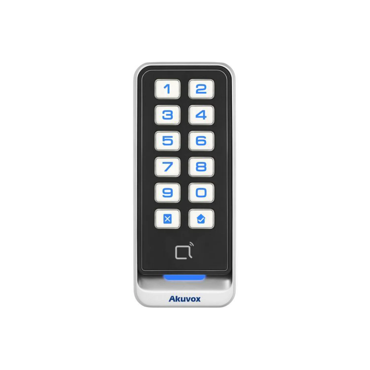Akuvox ACR-CRM11 Metal Keypad Wiegand Reader – Dual-Frequency Access Control with Keypad & IP65 Protection
