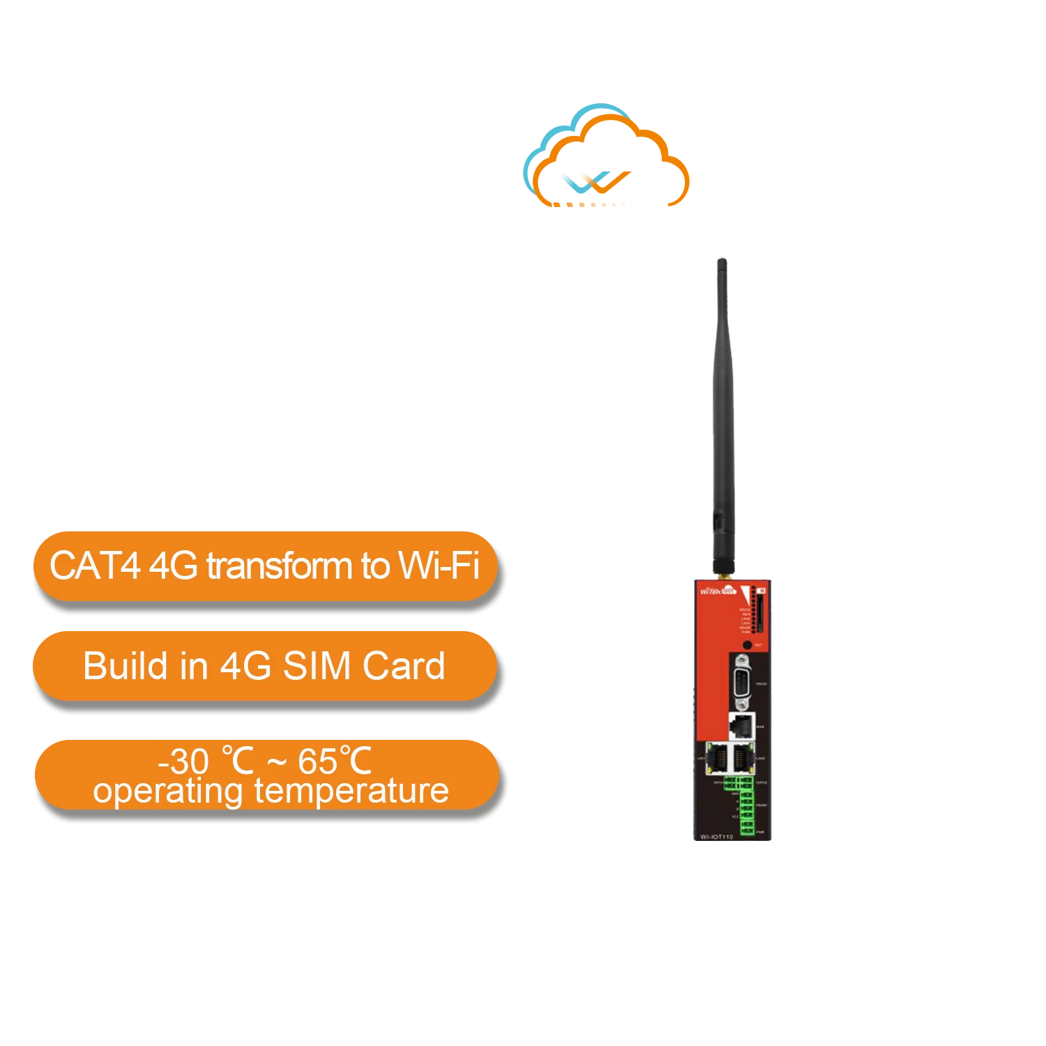 Wi-Tek WI-IOT110 Industrial Gateway