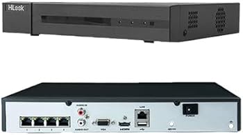 हिलुक 4 चैनल PoE नेटवर्क वीडियो रिकॉर्डर 4K (NVR) - HL-NVR-104MH-C/4P(B)