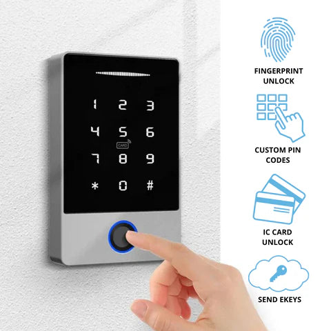 ULTRA ACCESS ULT-NSF34T Fingerprint Reader and Keypad – Secure & Smart Access Control