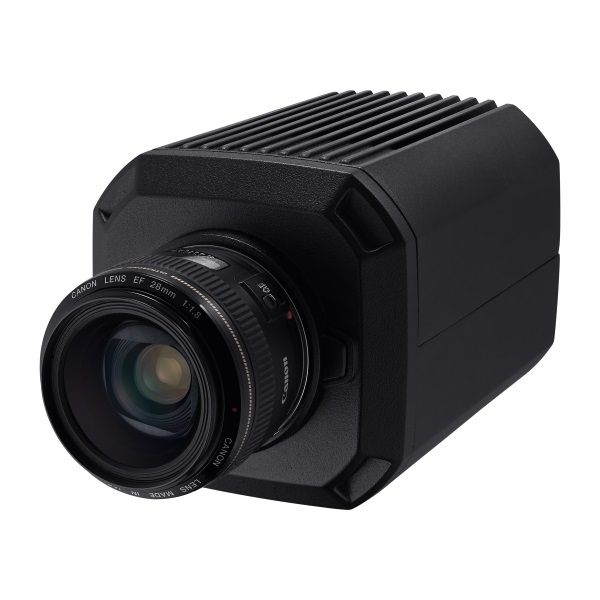 Hanwha Vision HV-TNB-9000 8K AI Network Box Camera – Canon EF Lens Compatible, HDMI Output, AI Analytics T Series