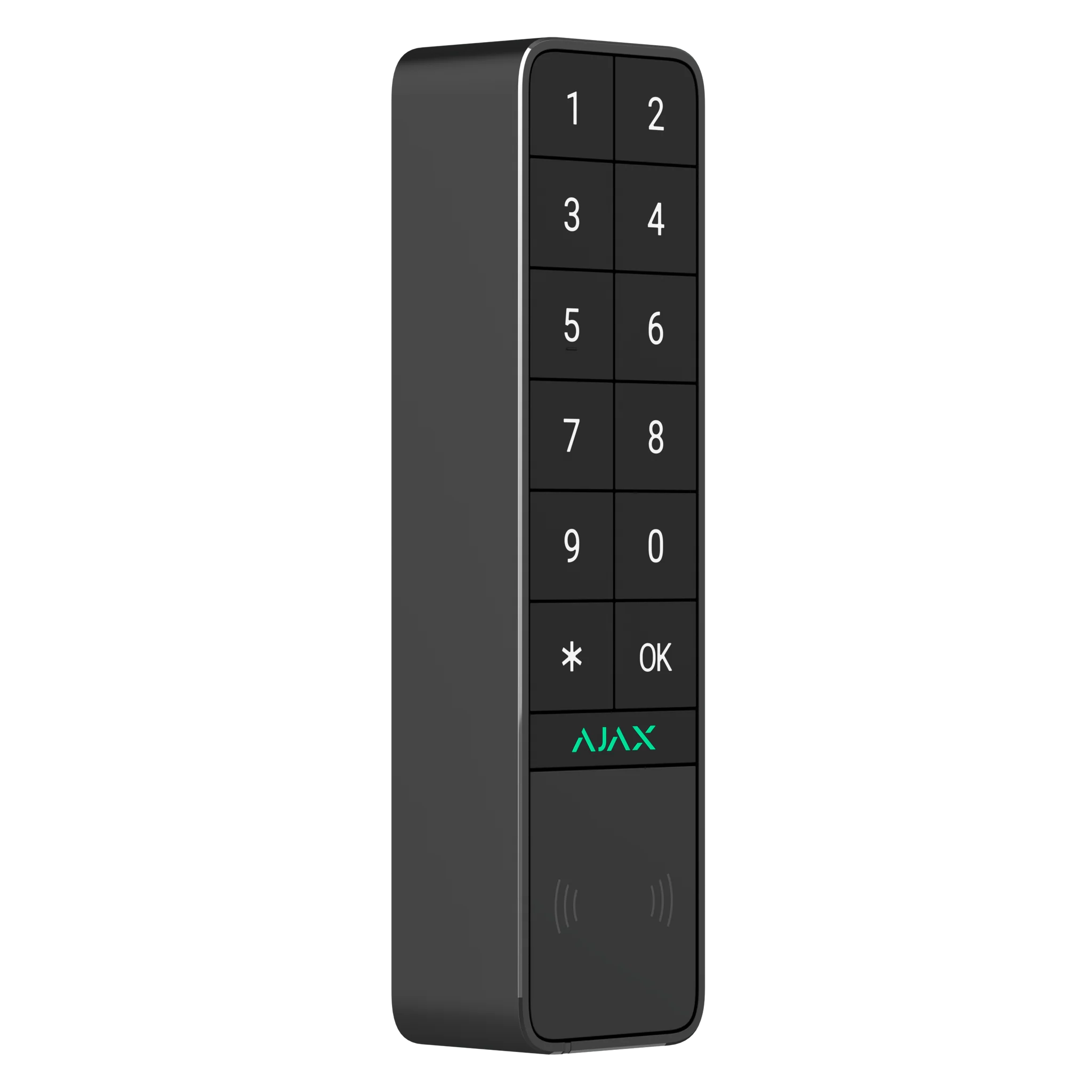 AJAX#99971 – AJAX KeyPad Outdoor Jeweller Black Wireless Access Control Keypad - CCTV Importers