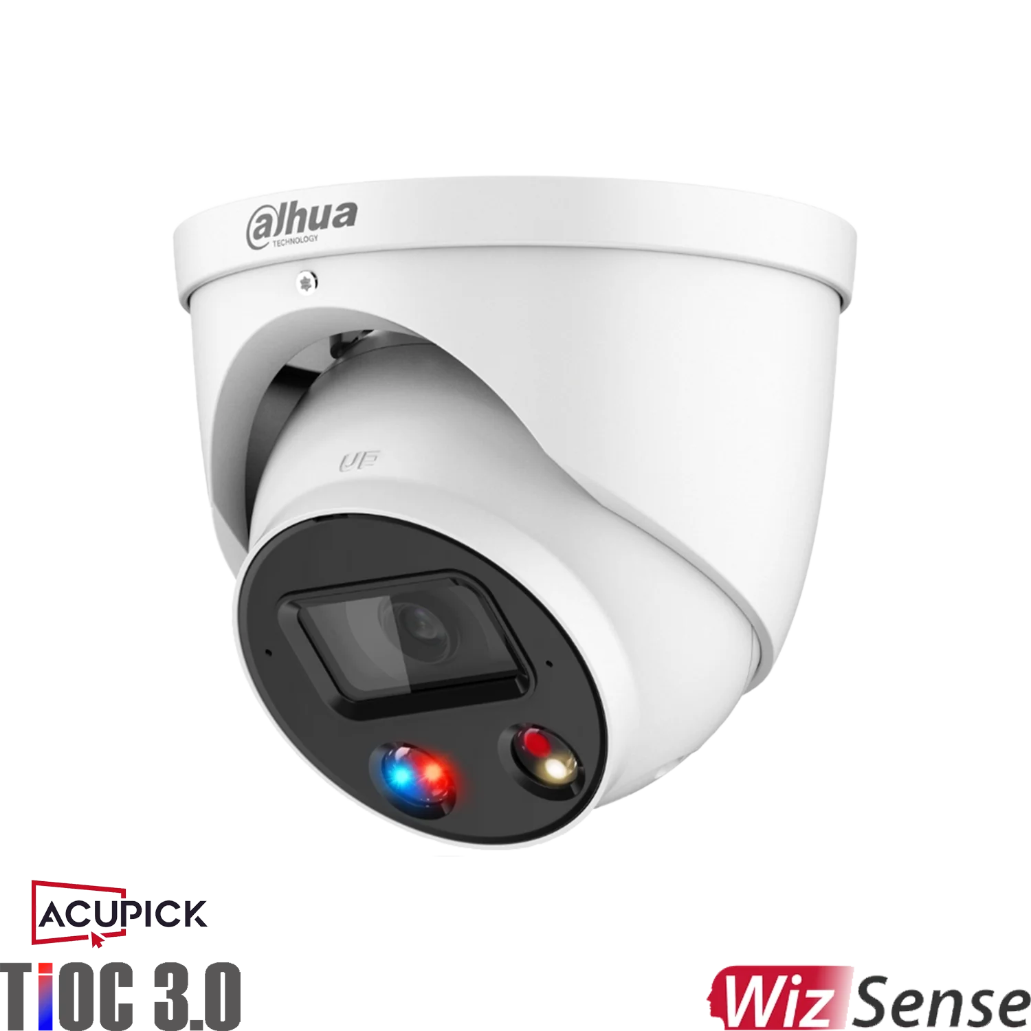 NEW* Dahua TIOC 3.0 Advanced IPC-HDW3849H-AS-PV-ANZ-S2 Dahua 8MP AI Active Deterrence Full color Night Vision IP Turret CCTV Camera with ACUPICK