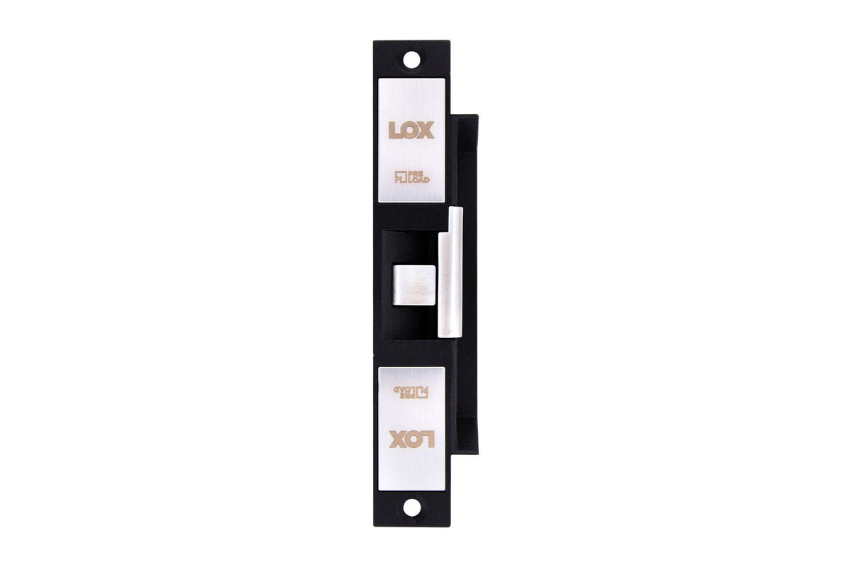 LOX ES90M High Security Monitored Preload Electric Strike | 10–30VDC | 25kg Preload | 5-Year Warranty