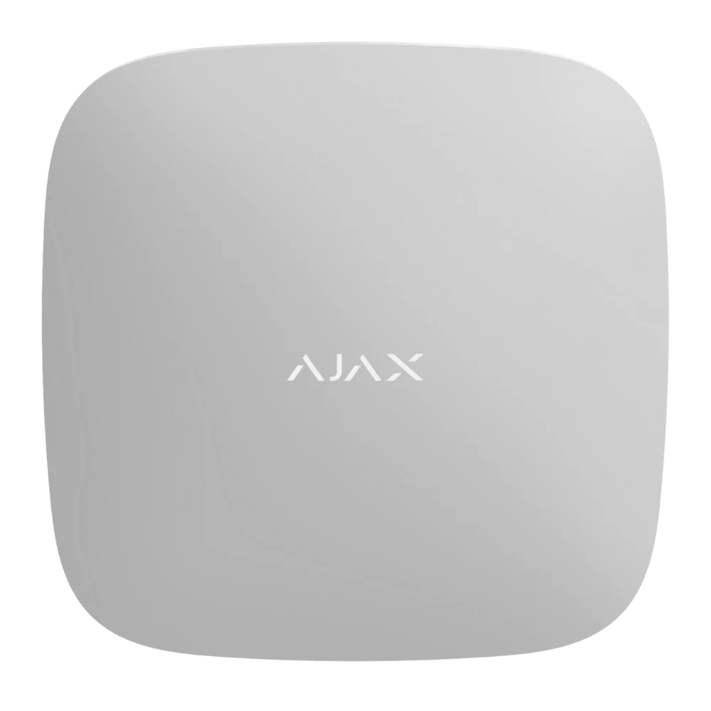 AJAX#35528 Ajax Rex 2 Jeweller Wireless Radio Signal Range Extender – White / Black