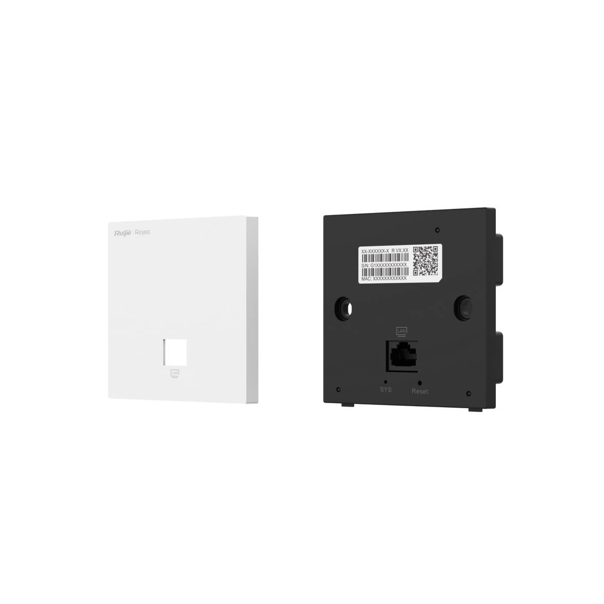 Reyee RG-RAP1201 Wi-Fi 5 1267 Mbps Dual-Band Wall-Mounted Access Point with PoE &amp; Ruijie Cloud Management